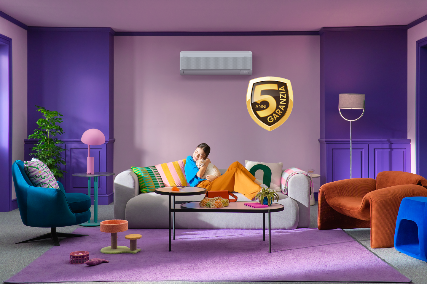 WindFreeTM Digital Campaign Phase4 Lifestyle Cut white ST Welcome Cooling 1440 final